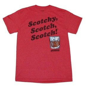 Men's anchorman t shirt size large
